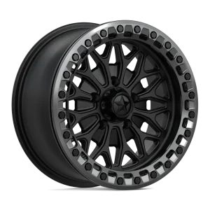 MSA Offroad Wheels – MA53 BOLO UTV BEADLOCK – Black – 15″x7″ 10mm – All weather Wheels – MA053MA15701210